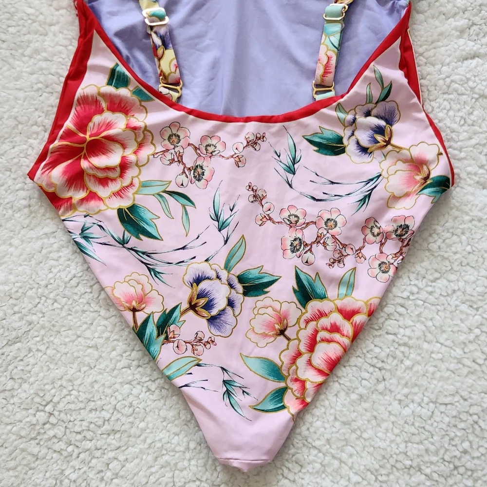 New!Agua Bendita Tulipa Korin One Piece Swimsuit‎
